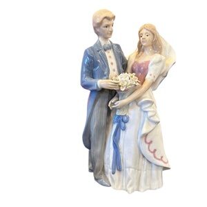 Charming Bride and Groom Figurine